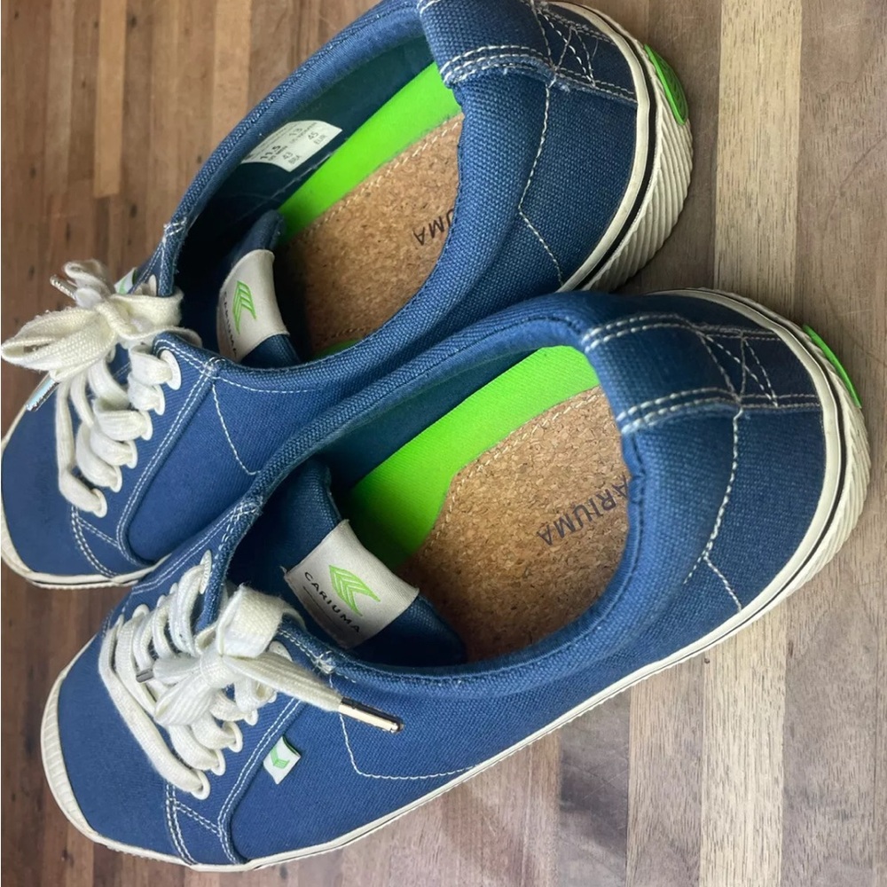 Cariuma sneakers rio blue size 11.5 - Picture 7 of 13